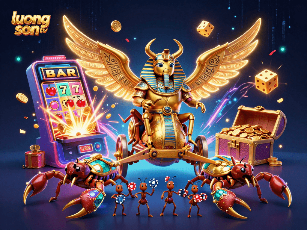 Experience exciting gameplay at luong son tv featuring vibrant casino elements and engaging characters.