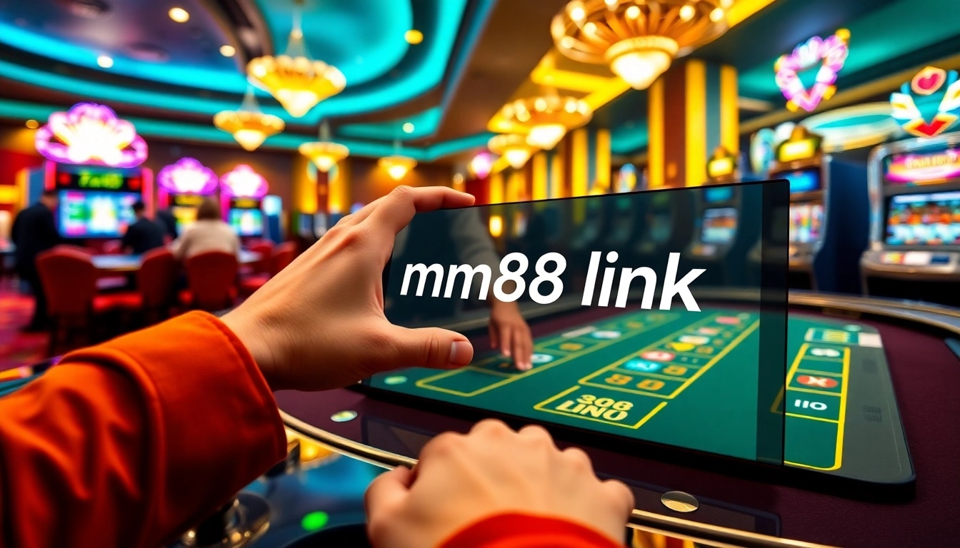 Engage with the mm88 link while enjoying vibrant casino action and exciting gaming scenarios.