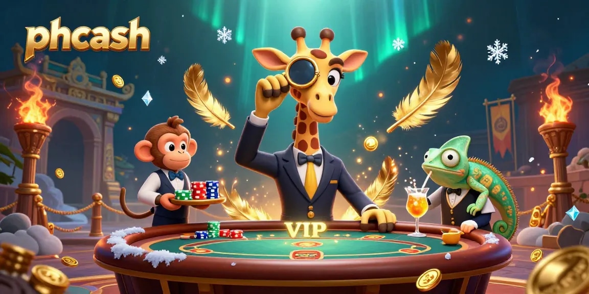Engage with phcash casino through a vibrant, dynamic scene showcasing thrilling games and excitement.