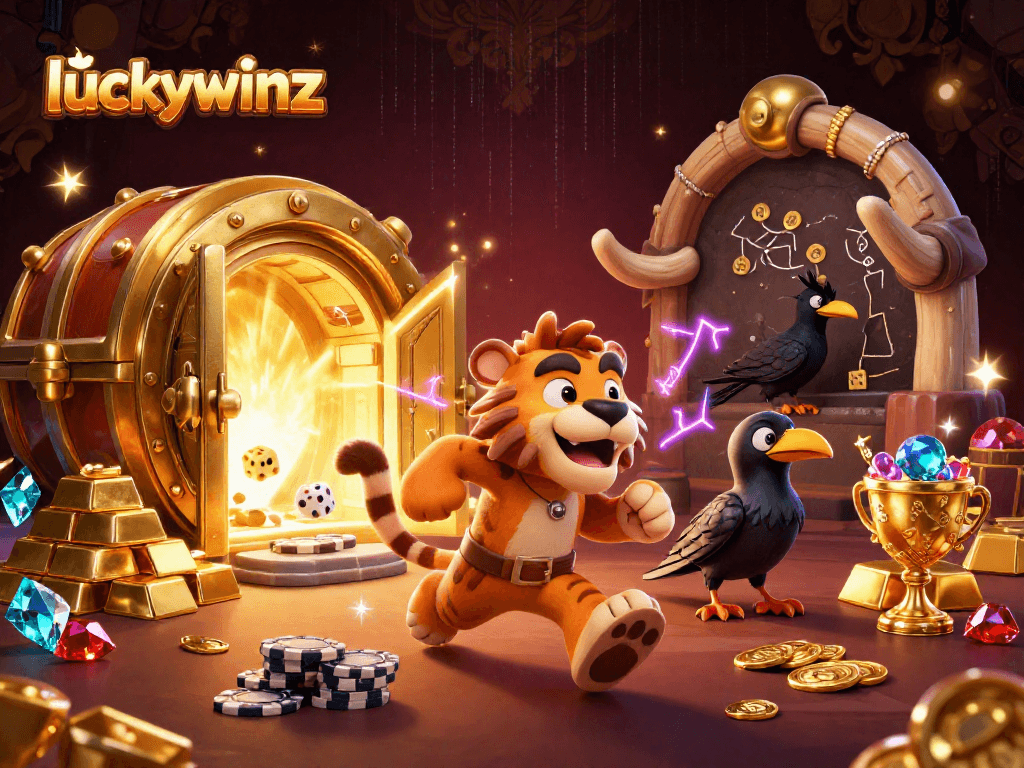 Engage in luck and fortune at luckywinz's vibrant prehistoric casino experience!