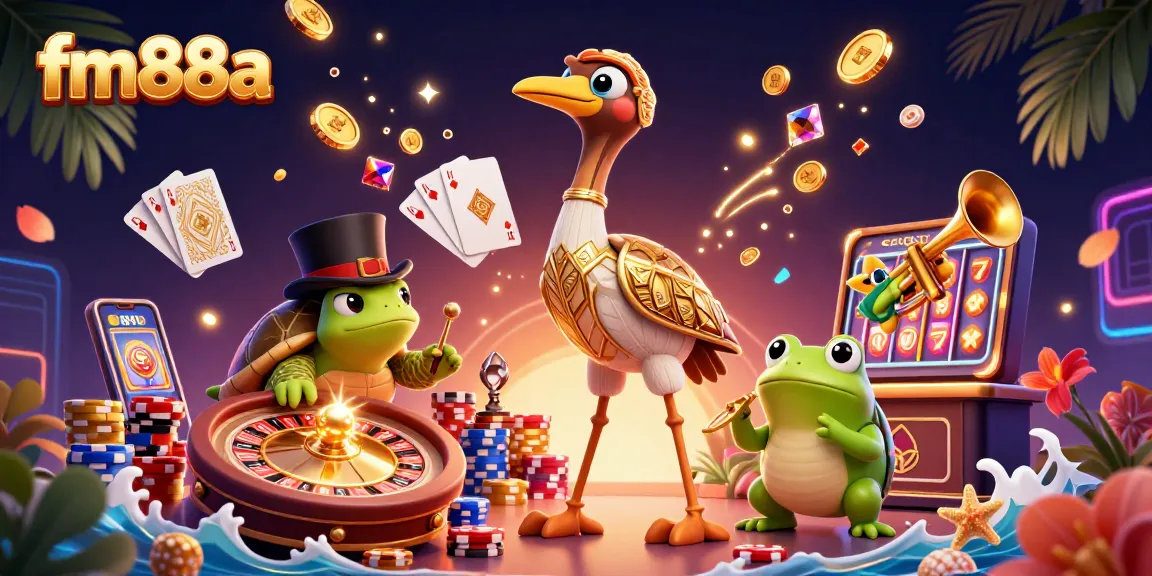 Engage with exclusive gaming thrills at fm88a, capturing vibrant casino fun and action.