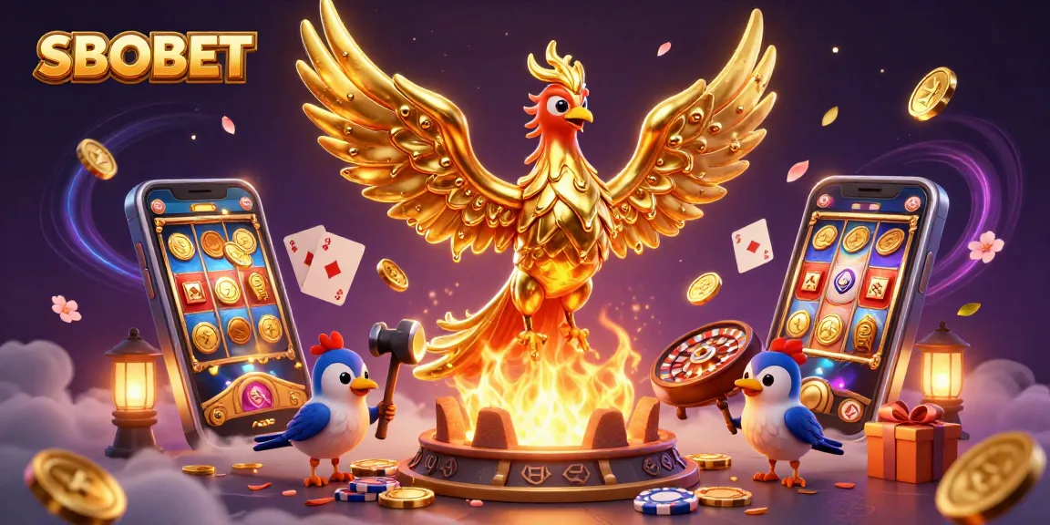 การเล่น SBOBET กับฟีนิกซ์ทองคำที่ระเบิดทองคำในโลกคาสิโน