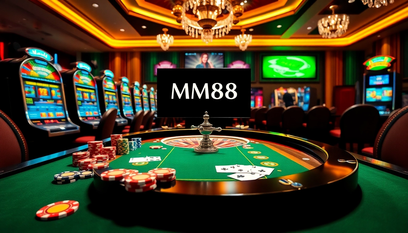 Experience the excitement at trang chủ mm88 with vibrant casino games and thrilling betting action.
