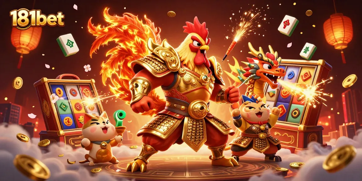 Win big with 181bet's exciting slot games featuring dynamic characters and vibrant visuals.