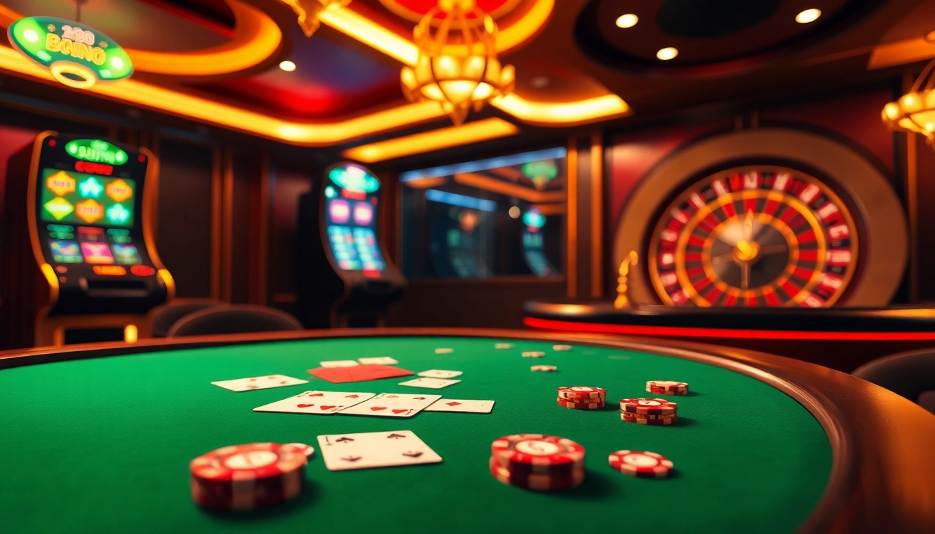 Experience exciting gameplay at kp88 trang chủ with immersive casino tables and engaging online gambling visuals.