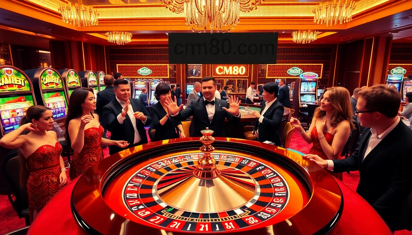 Experience the thrill of cm88.com with immersive casino gameplay and vibrant roulette action.