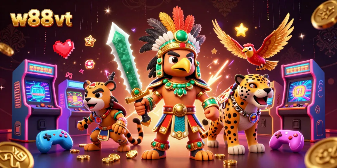 W88 VT - trải nghiệm cá cược đỉnh cao với các chiến binh Aztec trong casino ảo.