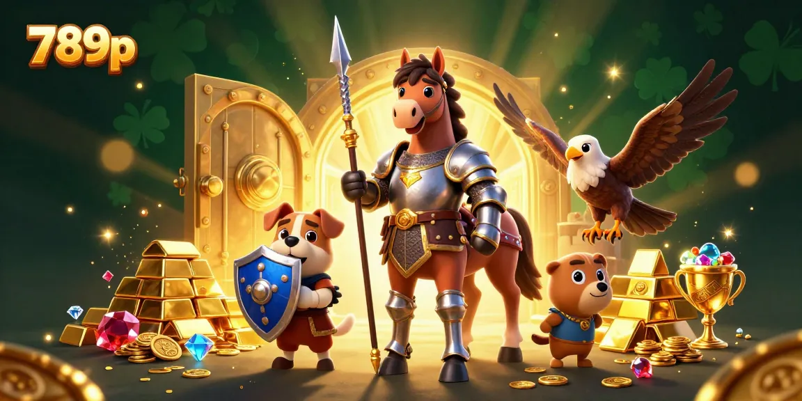 Experience exhilarating wins at 789p with thrilling treasures and captivating casino elements in a vibrant scene.
