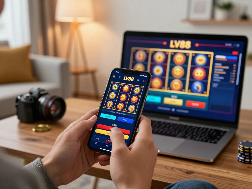 Engaging with the LV88 casino app for an exciting online betting experience