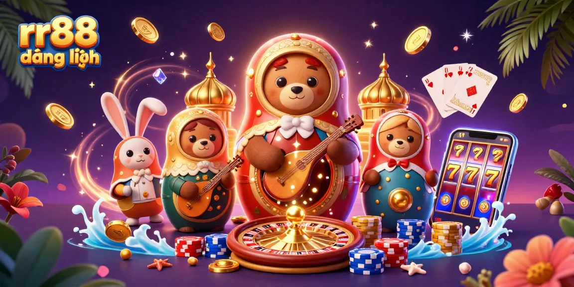 Engage with the thrilling rr88 đăng nhập experience as playful casino characters bring excitement to gaming.