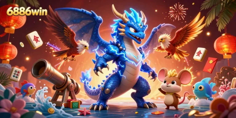 Engage with the electrifying 6886win experience, where sea creatures and dynamic elements enhance your game play.