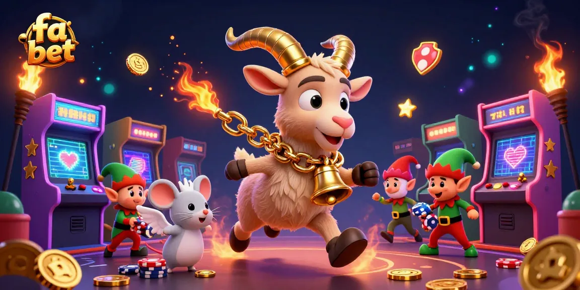 Experience the thrilling world of fa bet in this vibrant 3D casino scene featuring playful characters.
